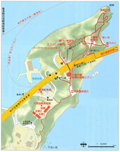 徳島・鳴門の周辺図