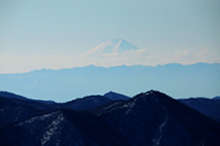 小丸山展望台から見た富士山