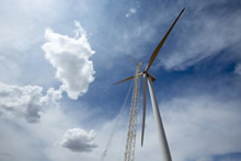 風力発電は代替発電よりずっと競争力がある。（写真：GEリニューアブル・エナジー）