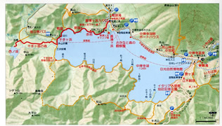 中禅寺湖地図