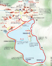 日光湯元地図