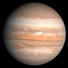 縞模様が特徴の木星