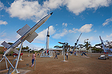 ウーメラの空軍展示施設　© South Australian Tourism Commission