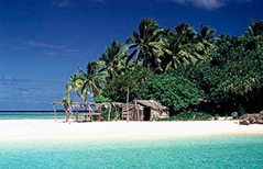 トンガ共和国ヴァヴァ諸島南部のヌク島。　© Msdstefan - Wikipedia CC BY-SA 3.0