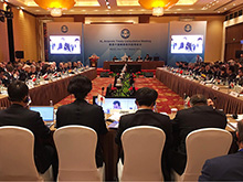 第40回南極条約協議国会議（ATCM40）の様子（2017年中国・北京）