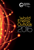 国際エネルギー機関（IEA）「World Energy Outlook 2016」の表紙
