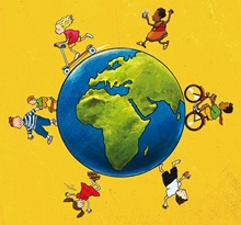 今年で10年目を迎える子どもマイレージキャンペーンのロゴ（写真提供：気候同盟）