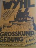 バーデン・アルザス市民運動資料館に納められた当時のヴィール原発反対運動のポスター