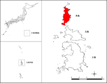 【図01】小笠原諸島の位置図