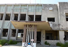 津波で壊滅した大槌町役場