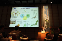 東京国際フォーラムのB-5ホールで開催した、EVI環境マッチングイベント2014。